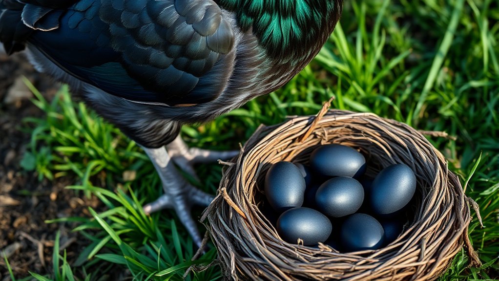 black chickens dark eggs