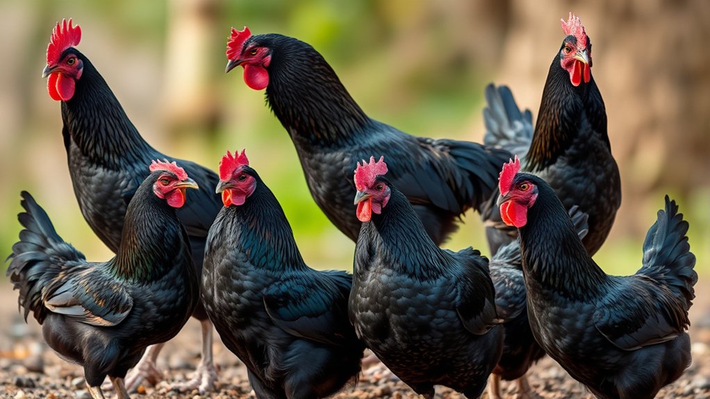 black meat chicken breeds