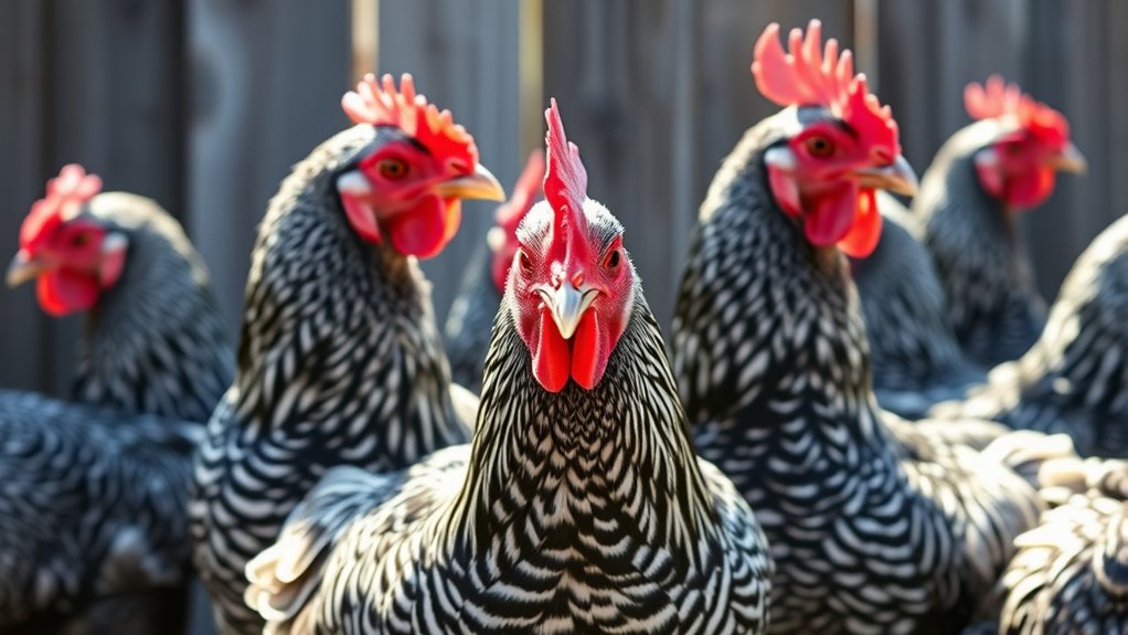 bold striped feather pattern