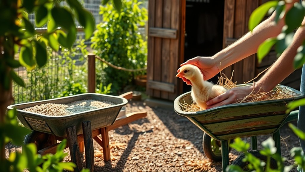 caring for chickens properly