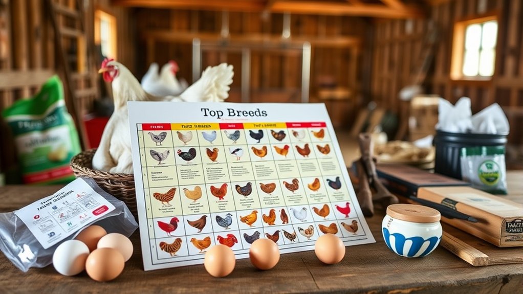 choosing chickens based on needs