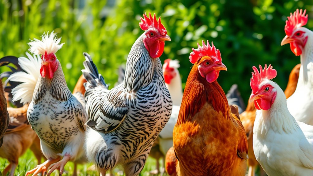 choosing suitable backyard chicken breeds