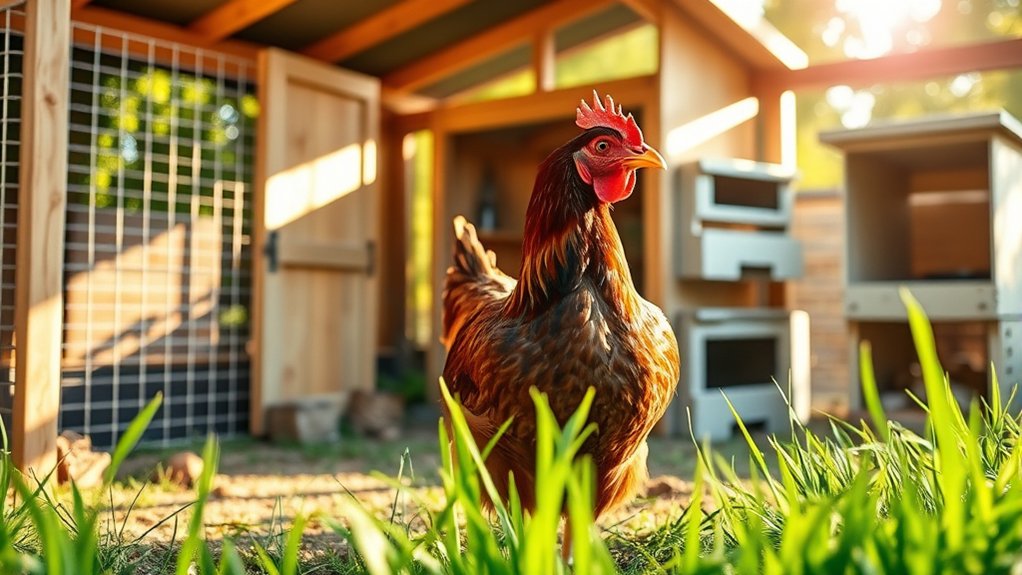 climate aware chicken coop design