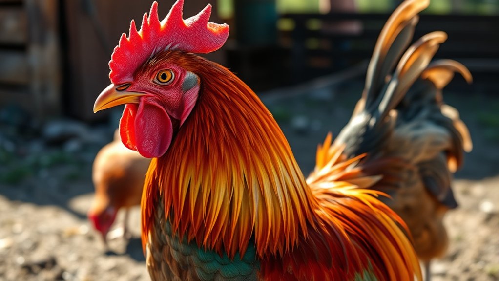 egg laying and feather maintenance