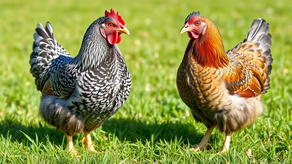 egg production and growth rates