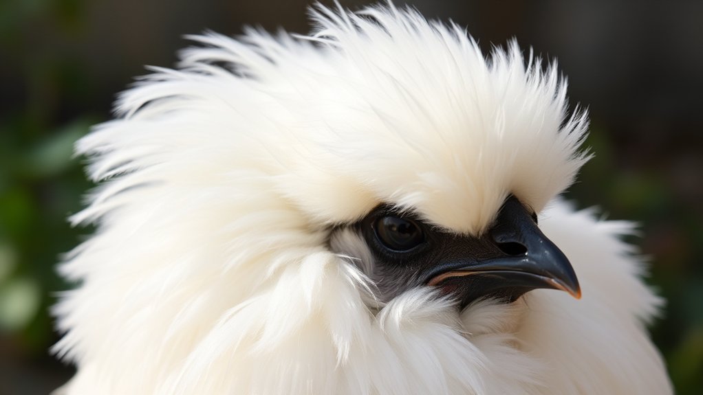 fluffy colorful ancient breed