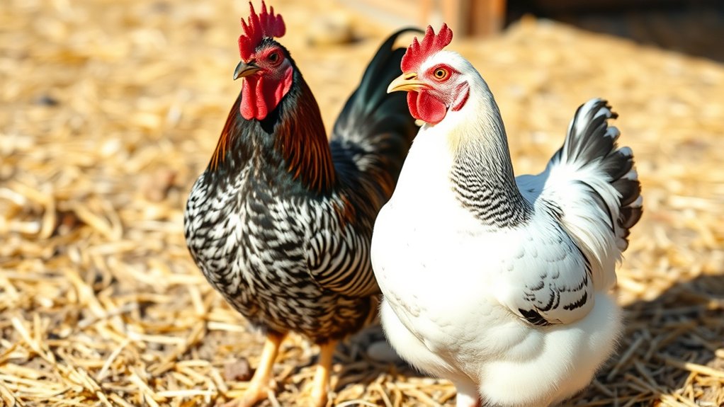 friendly calm adaptable chickens