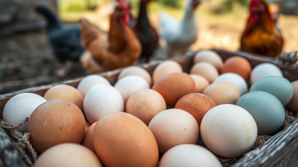 genetics determine eggshell color