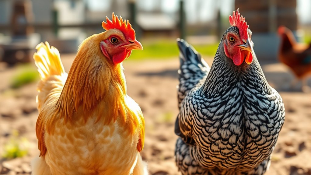 gentle spirited friendly poultry