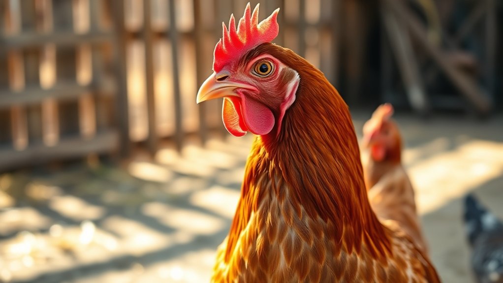 hens are female chickens