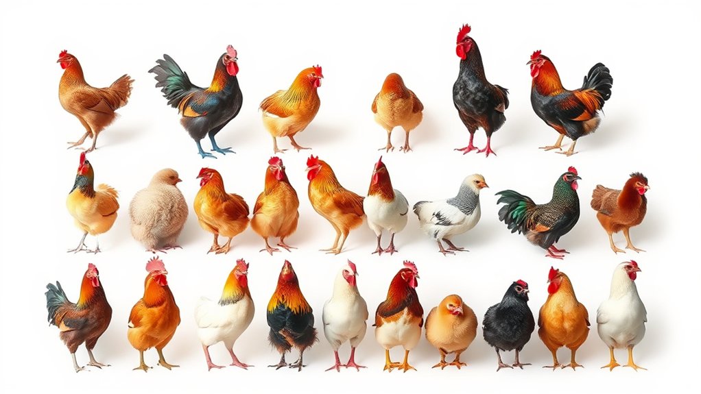 identify chicken breed traits
