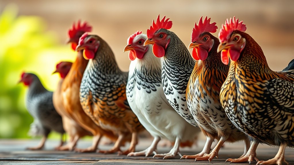 identify chicken breeds systematically