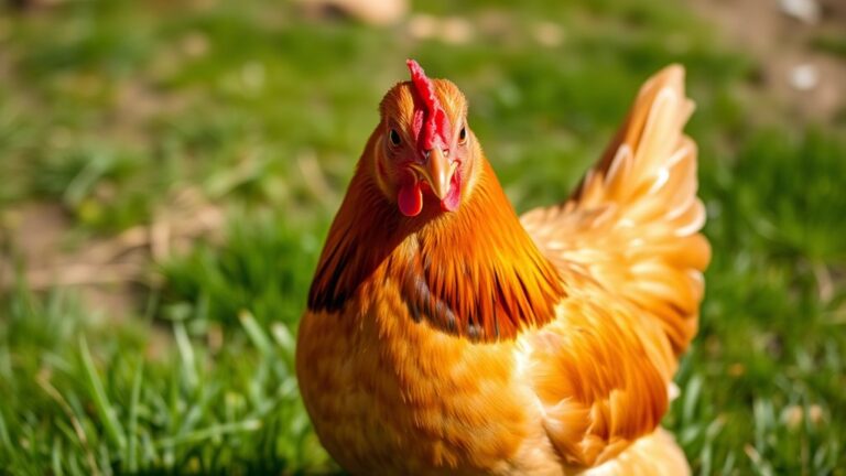 identify hen s chicken features