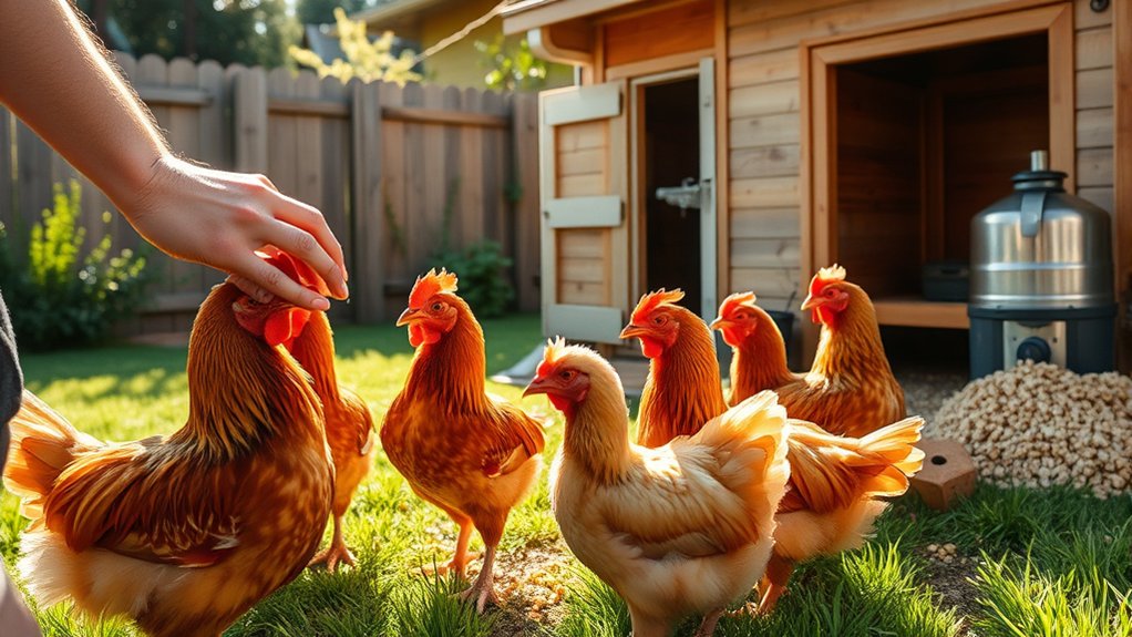 maintain healthy chicken habits