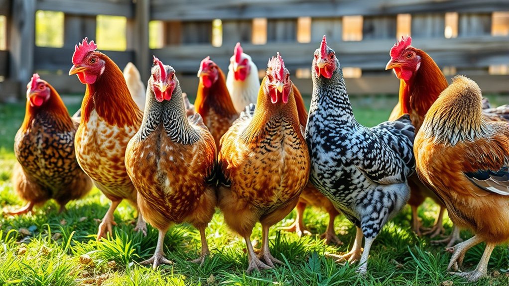 meat and egg producing