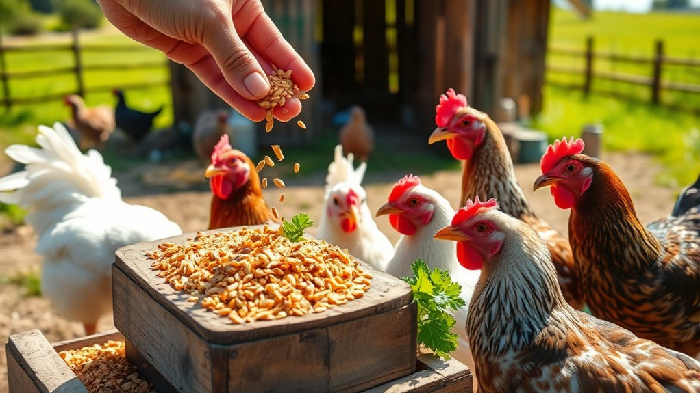 optimal chicken nutrition practices