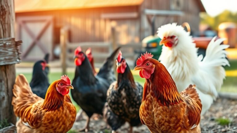 seven chicken breeds available