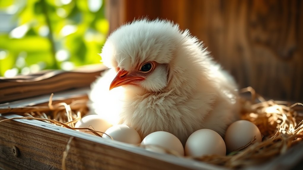 silkie chickens lay infrequently