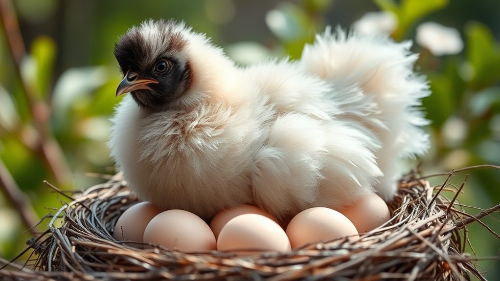 silkie hens begin laying