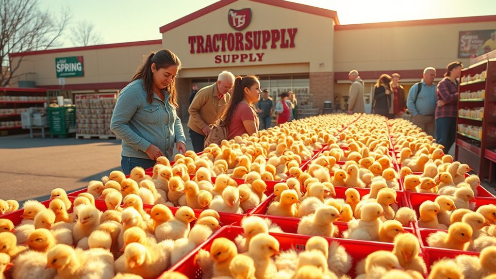 spring chick sale duration