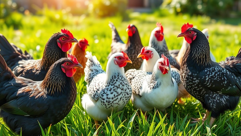 top colorful egg laying breeds