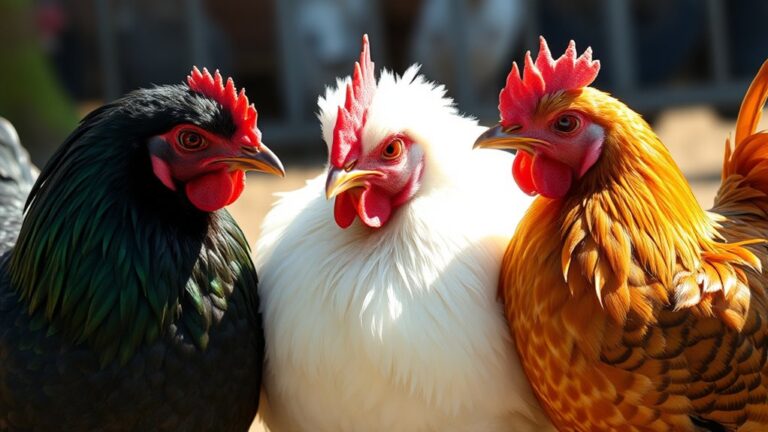 top three chicken breeds