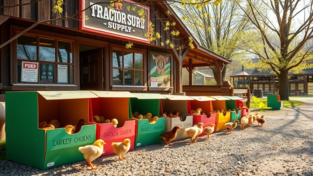 tractor supply chick sales