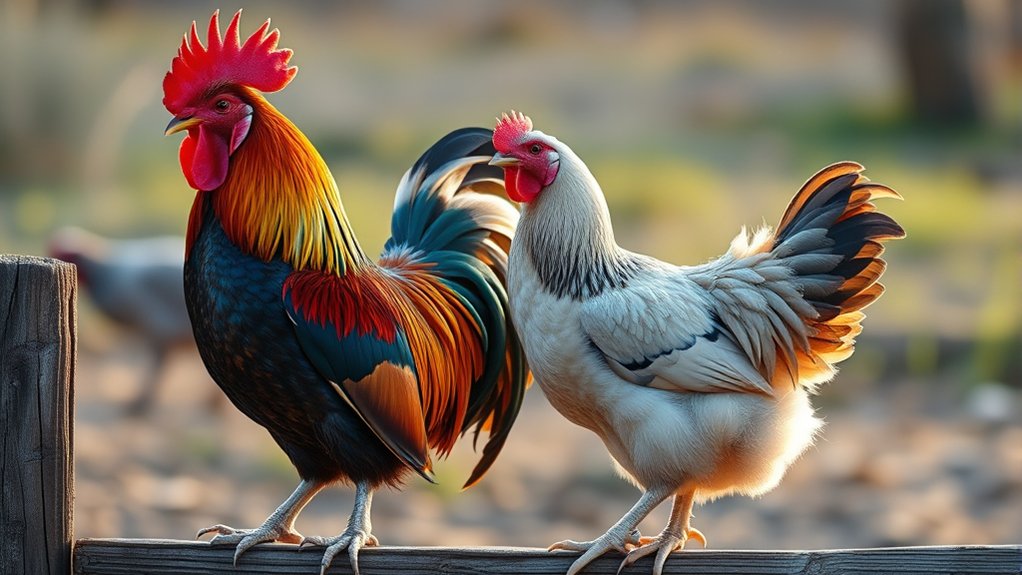 vibrant tall robust males
